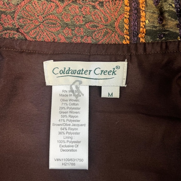 Coldwater Creek multi texture and colour jacket - Picture 4 of 4